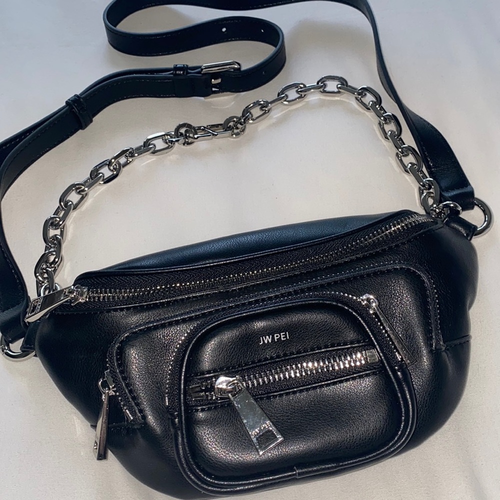 Black leather Fanny!